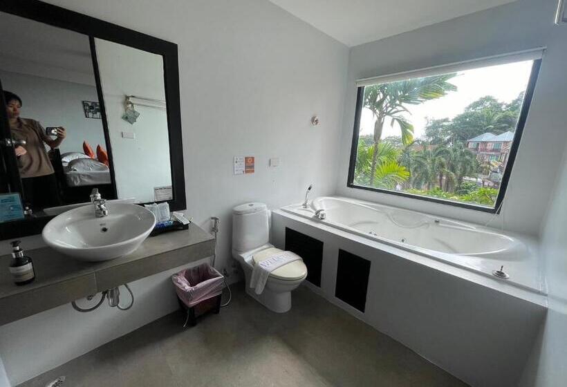 غرفة ديلوكس مطلّة علي الحديقة, Merit Resort Samui