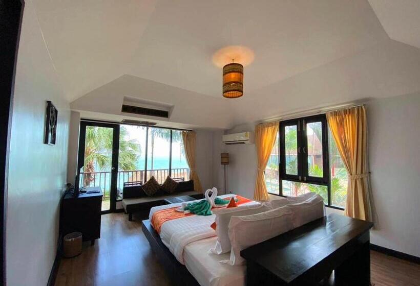 غرفة ديلوكس مطلّة علي الحديقة, Merit Resort Samui