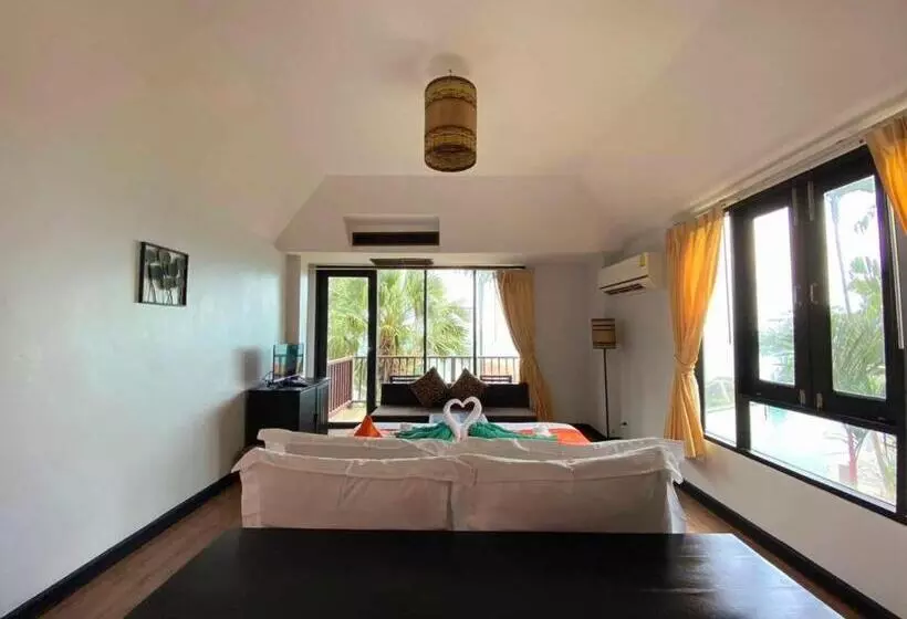 اتاق لوکس با چشمانداز باغ, Merit Resort Samui