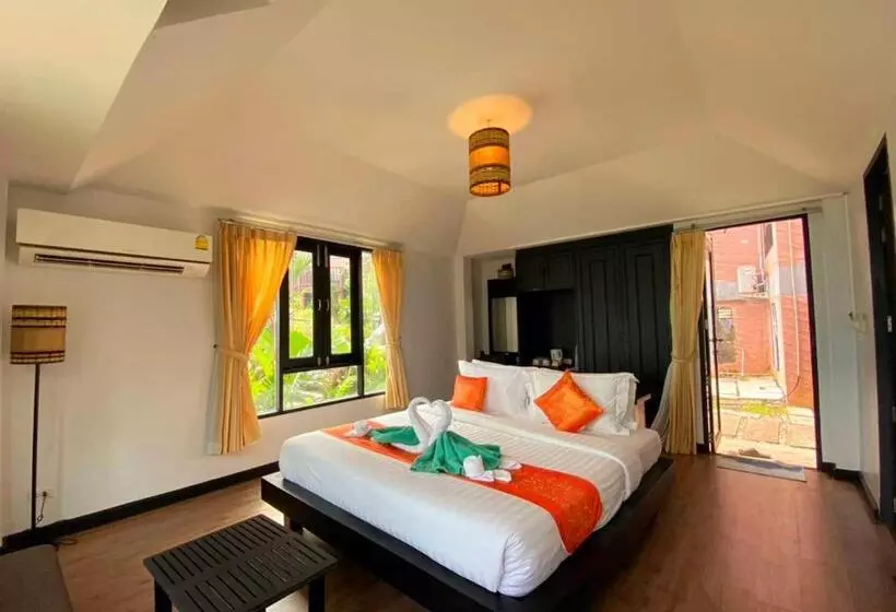 اتاق لوکس با چشمانداز باغ, Merit Resort Samui