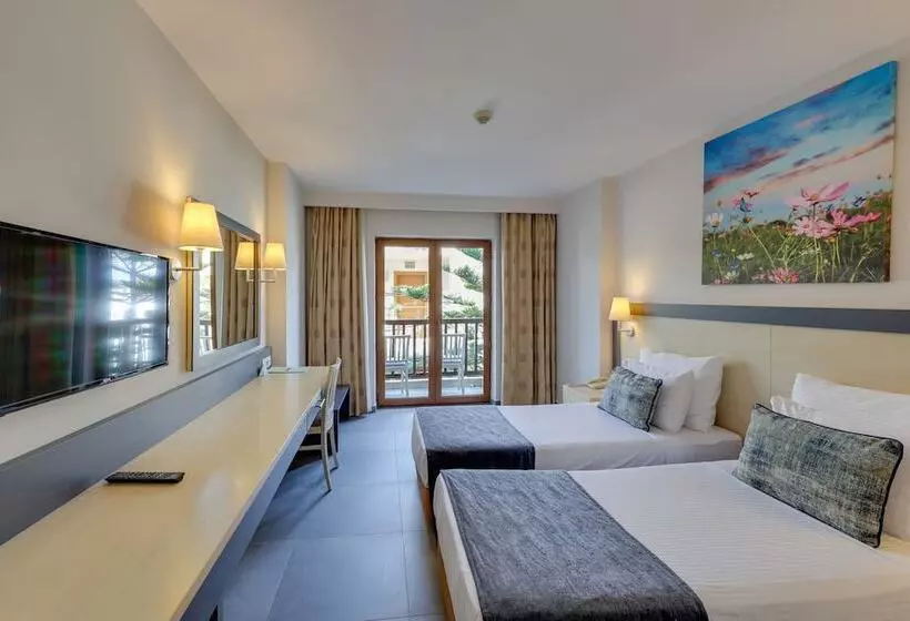 اتاق استاندارد با چشم‌انداز باغ, Diamond Of Bodrum