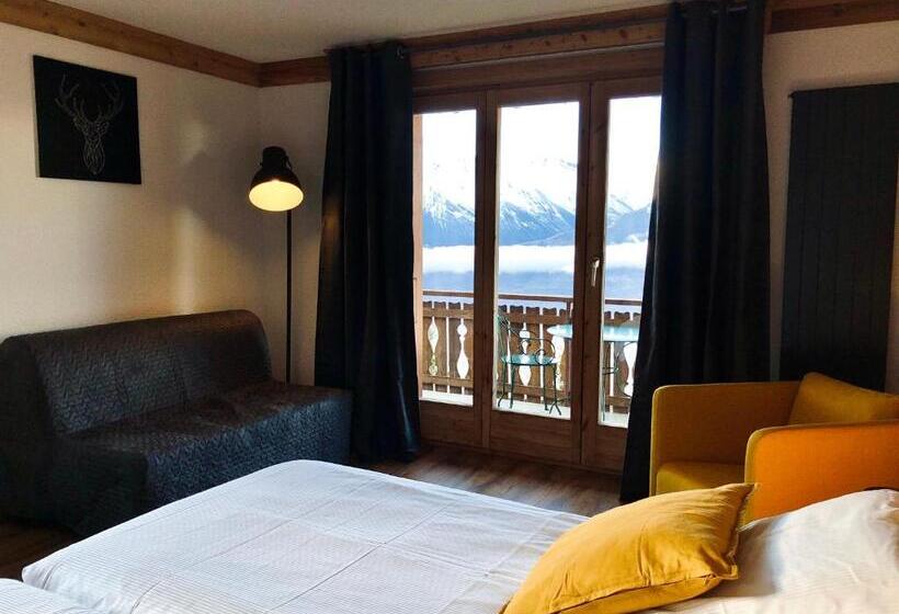 스탠다드 전망 룸, Hôtel Chalet Royal