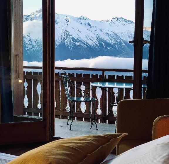 带观景的标准间, Hôtel Chalet Royal