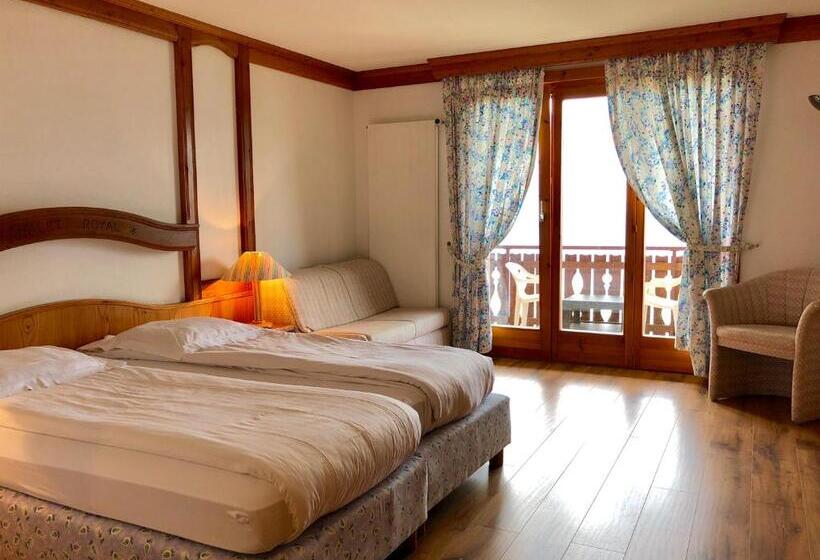 غرفة قياسية ذات إطلالة, Hôtel Chalet Royal