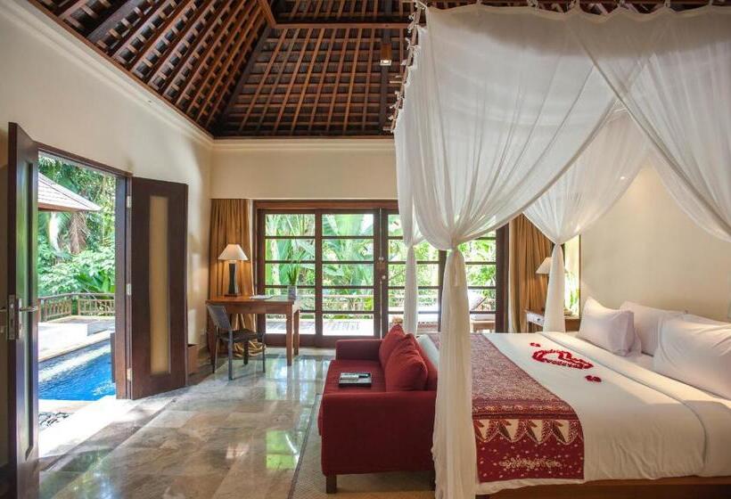 别墅: 1间卧室带游泳池, Komaneka At Monkey Forest Ubud