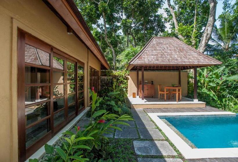别墅: 1间卧室带游泳池, Komaneka At Monkey Forest Ubud