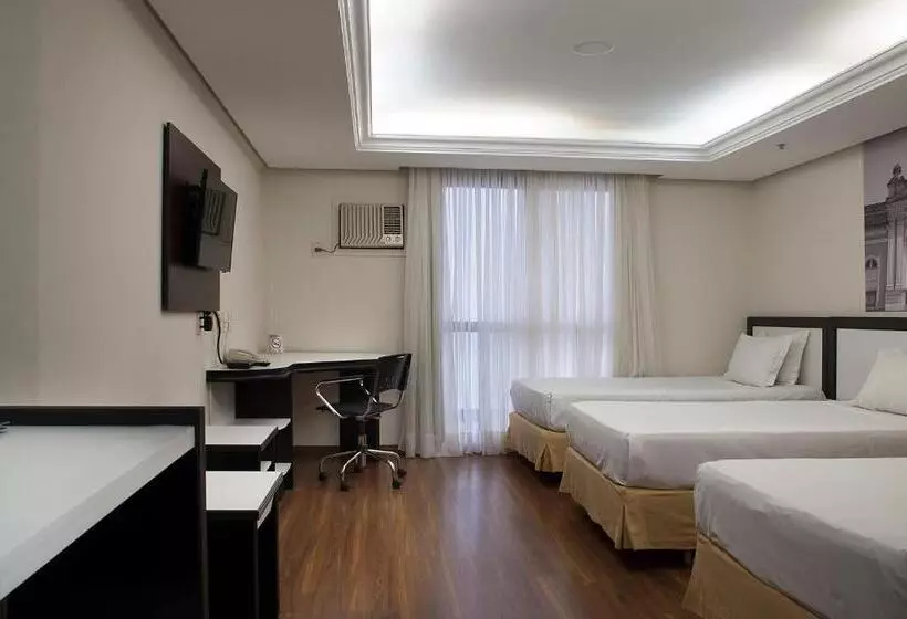 اتاق کلاسیک سه تخته, Master Grande Hotel Próximo Ao Palácio Do Governo