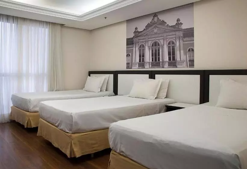 اتاق کلاسیک سه تخته, Master Grande Hotel Próximo Ao Palácio Do Governo