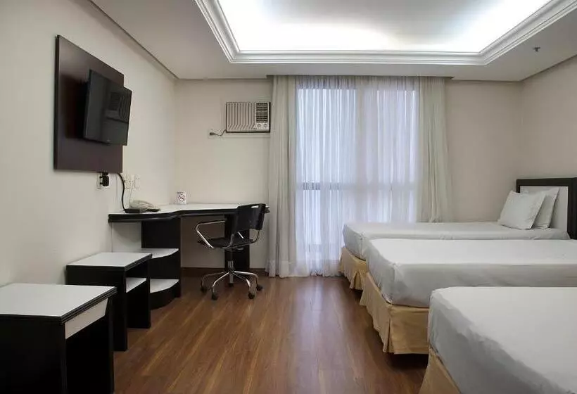 اتاق کلاسیک سه تخته, Master Grande Hotel Próximo Ao Palácio Do Governo