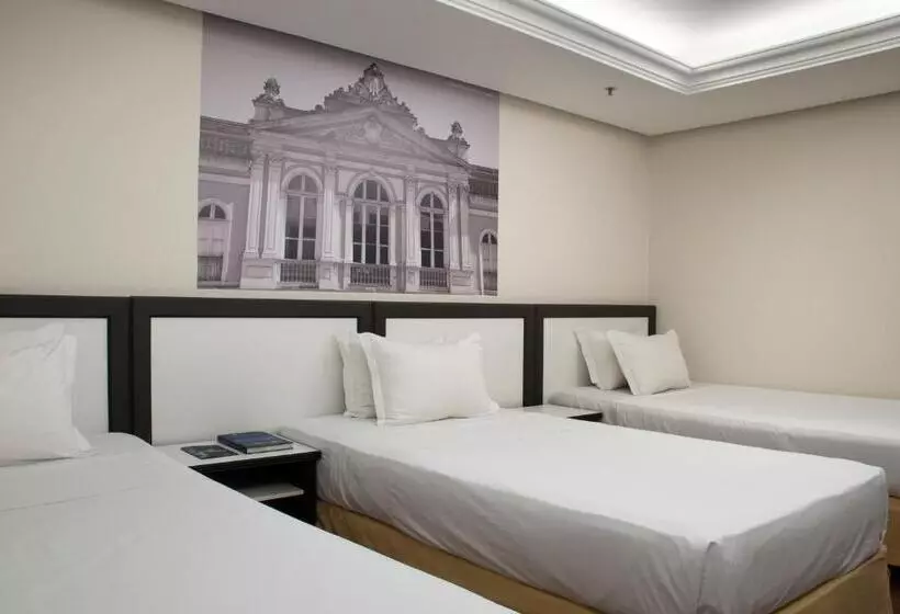 اتاق کلاسیک سه تخته, Master Grande Hotel Próximo Ao Palácio Do Governo