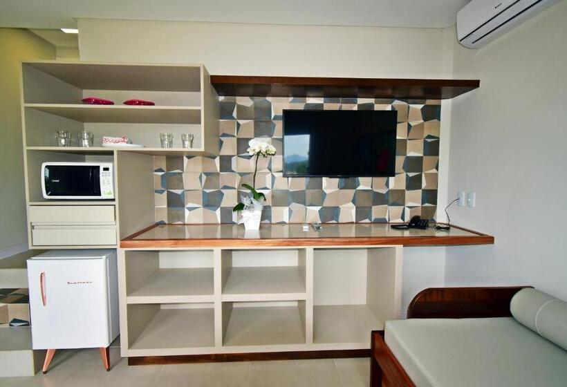 带1个卧室的带海景的公寓, Pousada Do Arvoredo