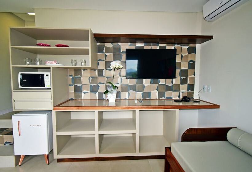 带1个卧室的带海景的公寓, Pousada Do Arvoredo