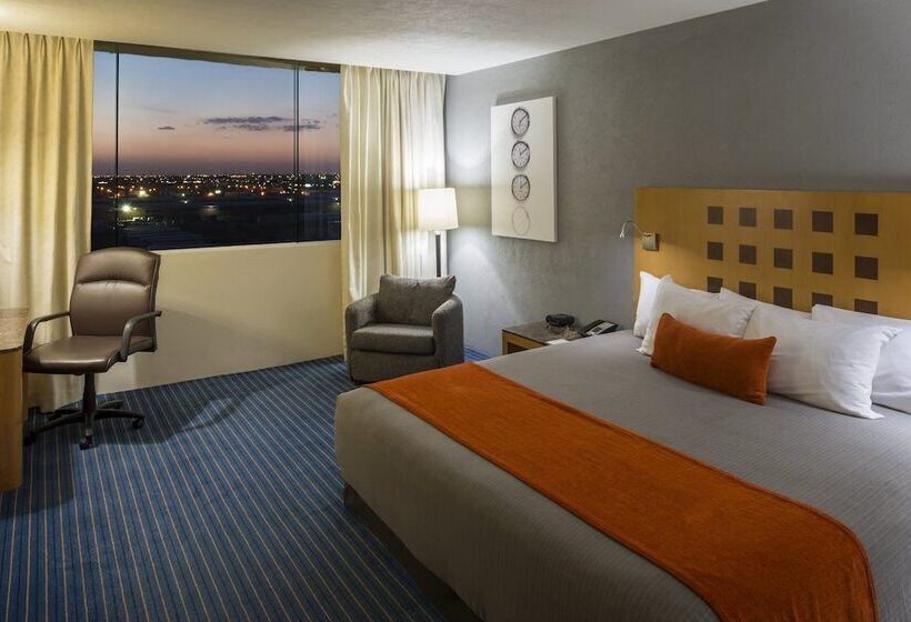 带大床的豪华间, Real Inn Nuevo Laredo