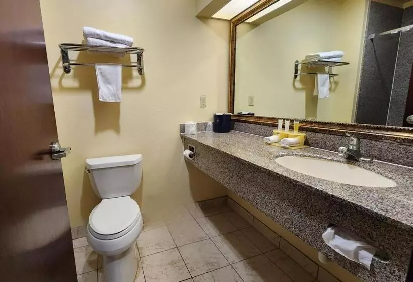 身障者適用クイーンサイズベッドルーム, Days Inn & Suites By Wyndham Sam Houston Tollway