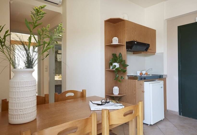 침실 1개 아파트 측면 바다 전망, Blue Dome