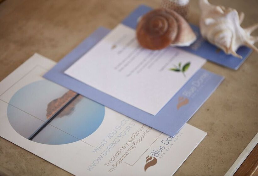 침실 1개 아파트 측면 바다 전망, Blue Dome