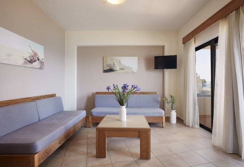 침실 1개 아파트 측면 바다 전망, Blue Dome