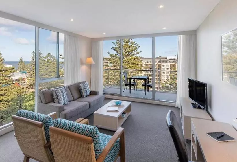 ２ベッドルームのエクゼクティブアパートメント, Oaks Glenelg Liberty Suites