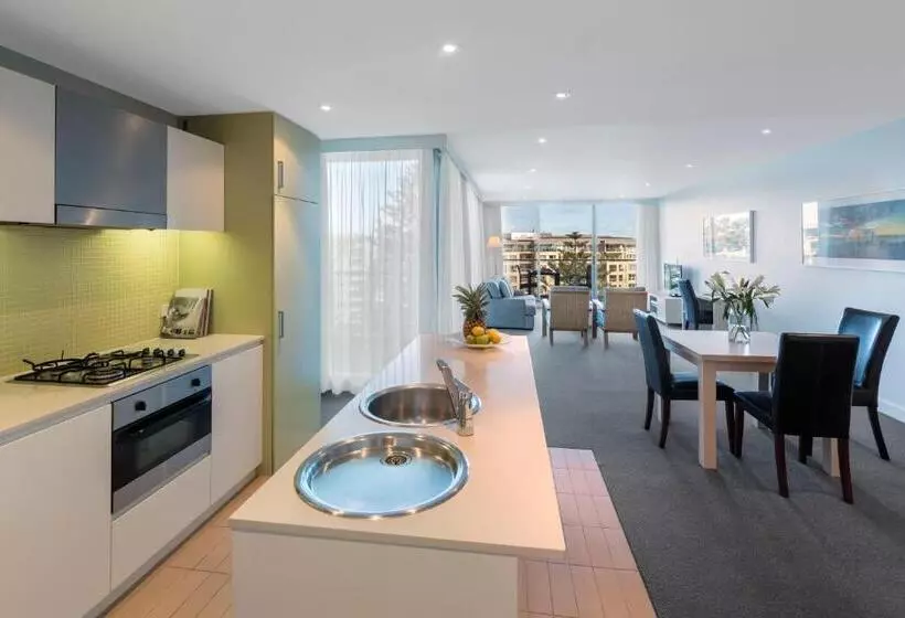 ２ベッドルームのエクゼクティブアパートメント, Oaks Glenelg Liberty Suites