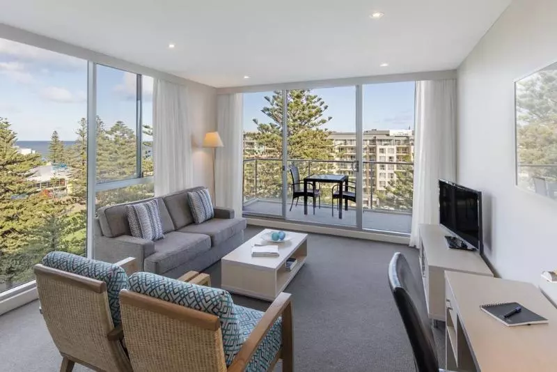 ２ベッドルームのエクゼクティブアパートメント, Oaks Glenelg Liberty Suites