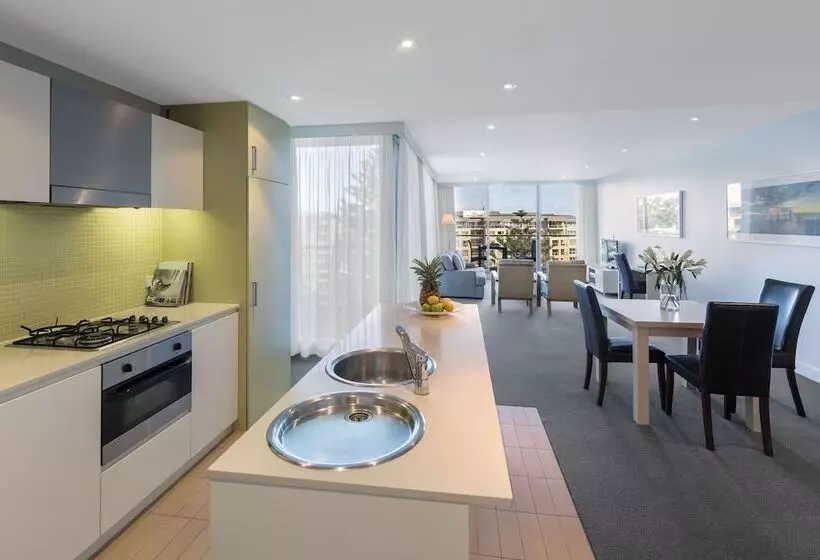 ２ベッドルームのエクゼクティブアパートメント, Oaks Glenelg Liberty Suites