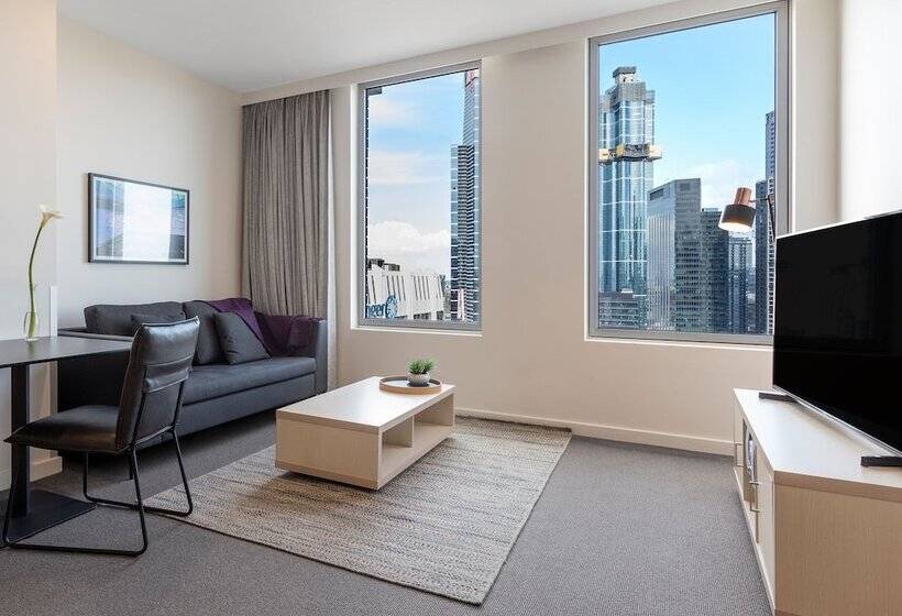 1침실 아파트 도시 전망, Oaks Melbourne On Market