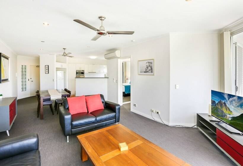 带花园景观及2个卧室的公寓, On The Beach Apartments