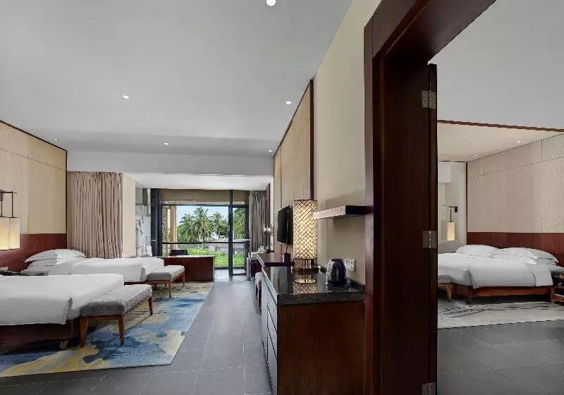 オーシャンビューデラックスルーム, Hilton Sanya Yalong Bay Resort & Spa