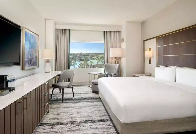 キングサイズベッドのスタンダードルーム, Hilton Sanya Yalong Bay Resort & Spa