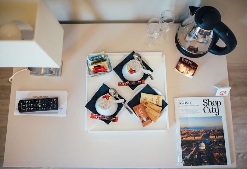 스탠다드 싱글 룸, Green Class Hotel Candiolo