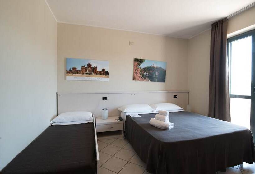 חדר סטנדרט לשלושה, Green Class Hotel Candiolo