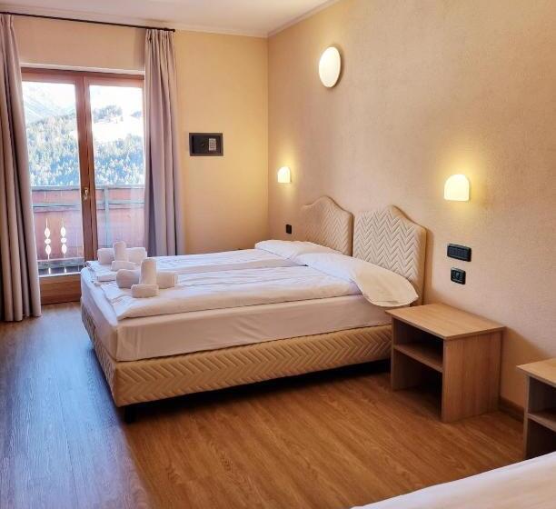 اتاق استاندارد سه نفره, San Carlo, Tra Bormio E Livigno