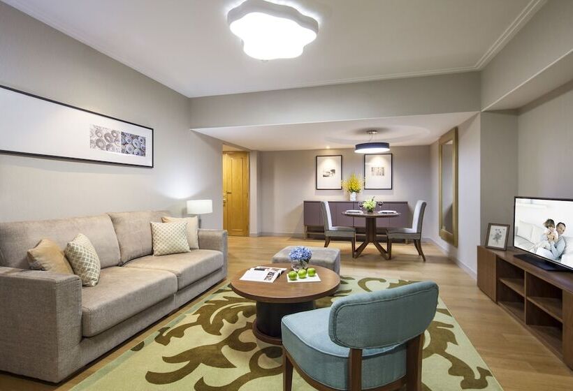 Apartament Executive 2 Sypialnie, Somerset Olympic Tower Tianjin