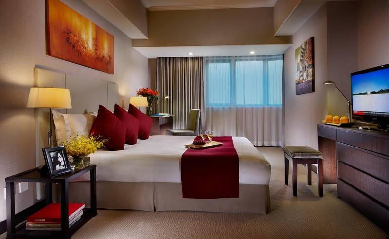 Apartament Deluxe 3 Sypialnie, Somerset Olympic Tower Tianjin