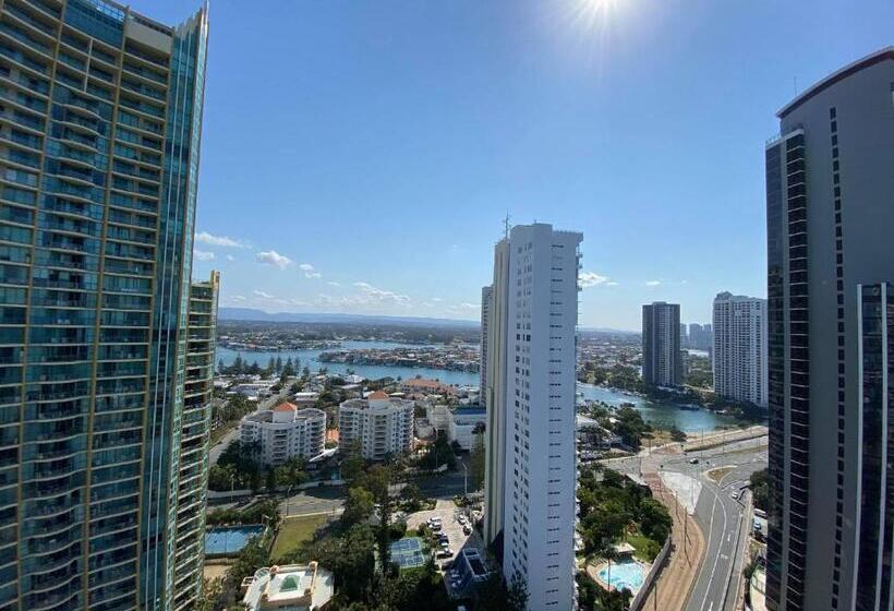 带2个卧室的公寓, Hi Surf Beachfront Resort Apartments