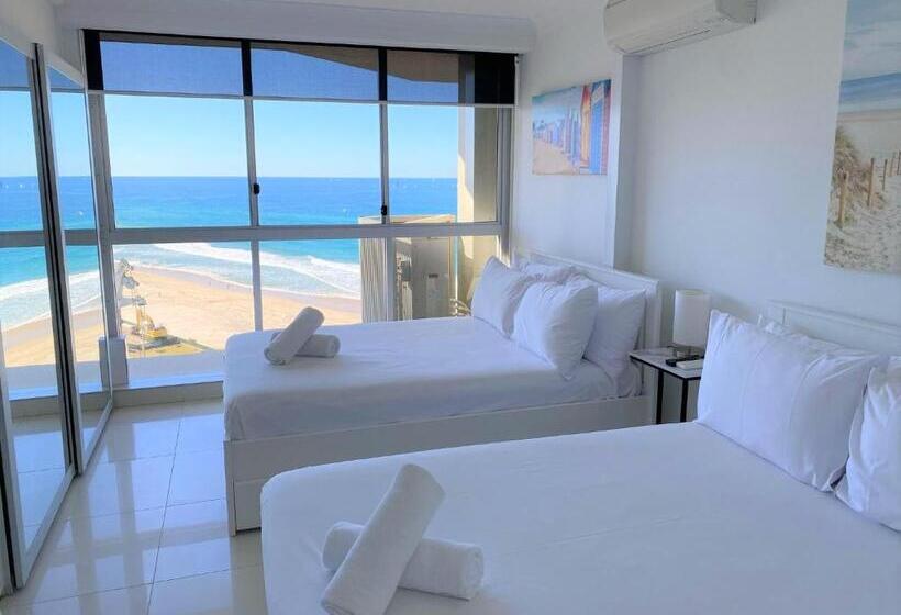 Апартаменты 2 Спальни Вид на Море, Hi Surf Beachfront Resort Apartments