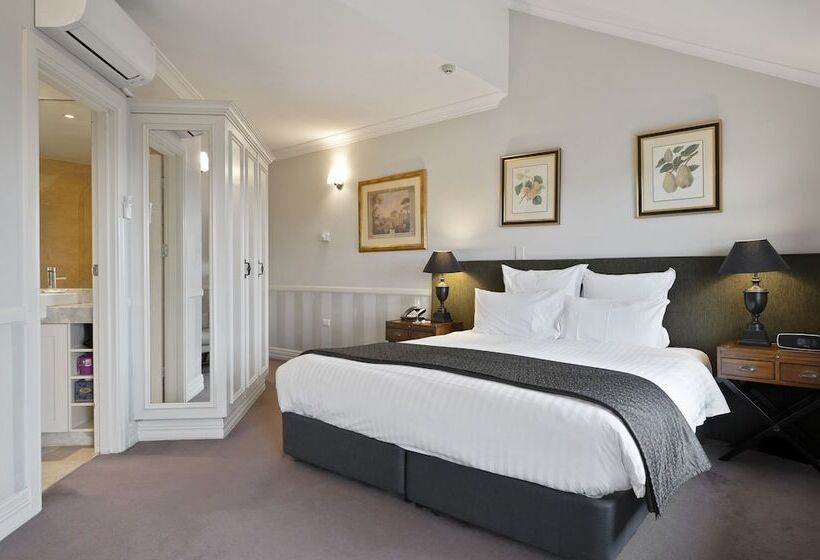 带观景的豪华间, Echoes Boutique Hotel & Restaurant Blue Mountains