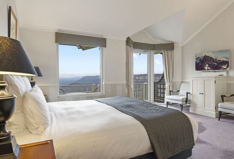 带观景的豪华间, Echoes Boutique Hotel & Restaurant Blue Mountains
