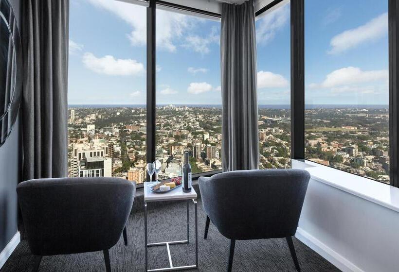 Люкс Deluxe 2 Спальни, Meriton Suites World Tower, Sydney