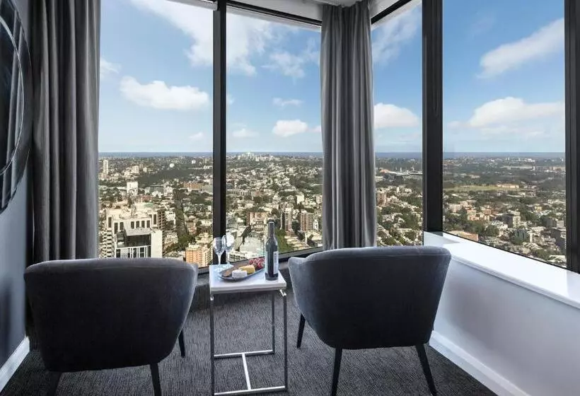 سوئیت دلوکس 2 خوابه, Meriton Suites World Tower, Sydney