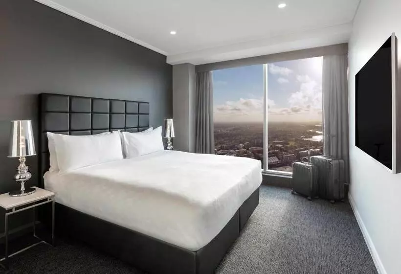 سوئیت دلوکس 3 خوابه, Meriton Suites World Tower, Sydney