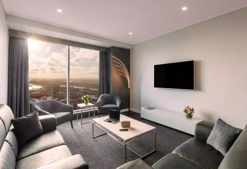 سوئیت دلوکس 3 خوابه, Meriton Suites World Tower, Sydney
