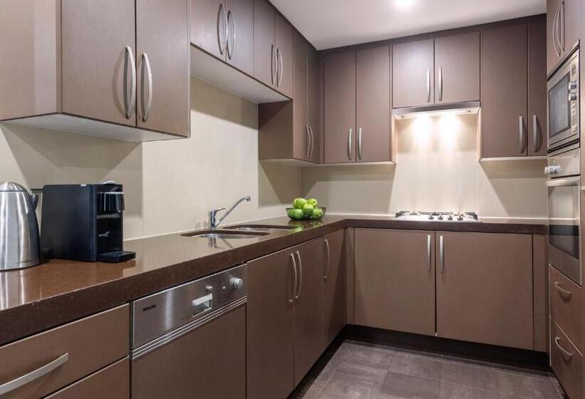 침실 2개 스위트, Meriton Suites World Tower, Sydney