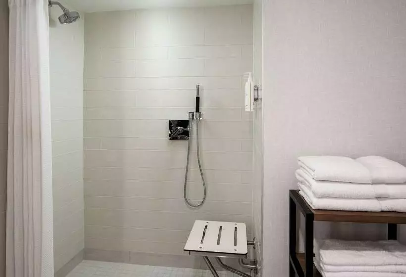 اتاق استاندارد با تخت بزرگ, New Orleans Marriott Warehouse Arts District