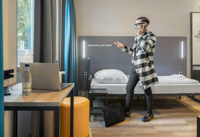 스탠다드 싱글 룸, a&o Dresden Hauptbahnhof