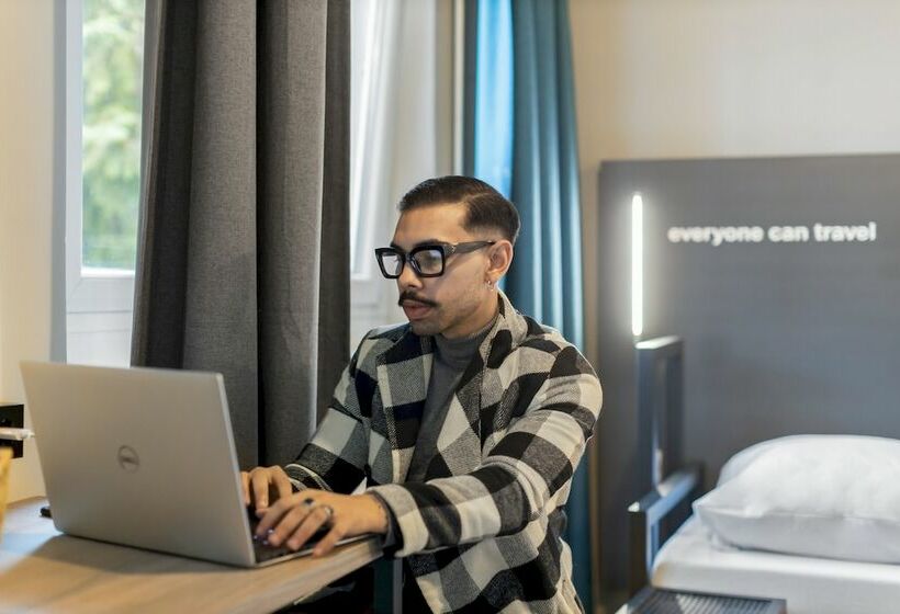 스탠다드 싱글 룸, a&o Dresden Hauptbahnhof