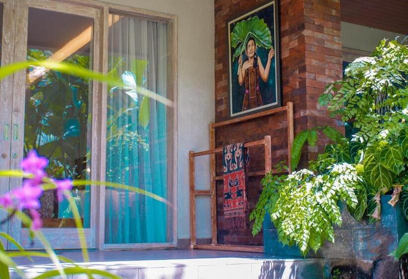 غرفة ديلوكس مزودة بشرفة, Garden View Ubud