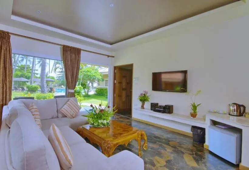 オーシャンビューの１ベッドルームビラ, The Siam Residence Boutique Resort