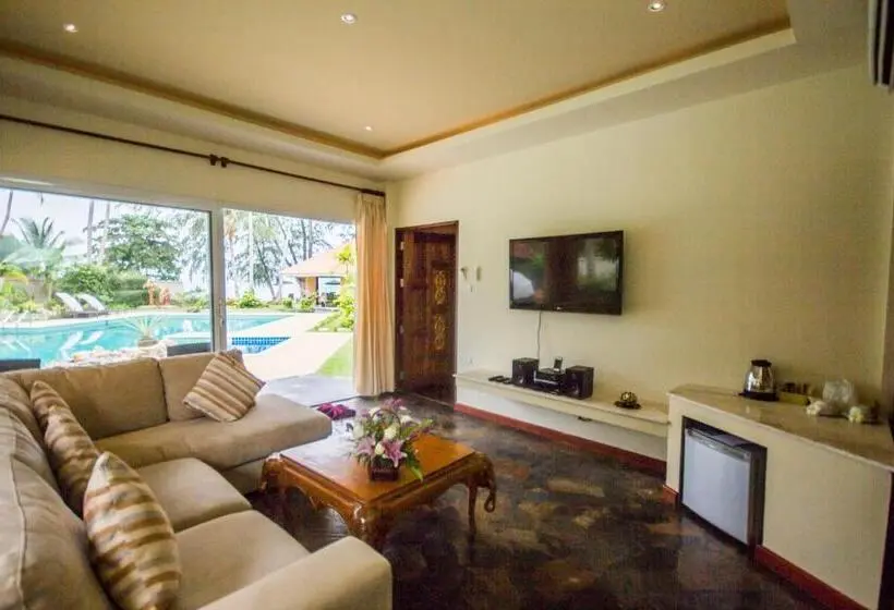 ガーデンビューの１ベッドルームビラ, The Siam Residence Boutique Resort
