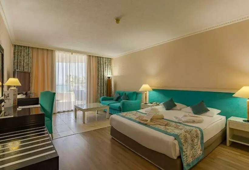 オーシャンビューデラックスルームバルコニー付き, Crystal Sunrise Queen Luxury Resort & Spa All Inclusive